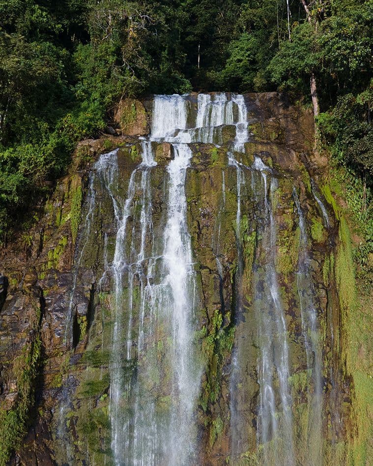 Costa Rica Villas For Rent wellness package: waterfall